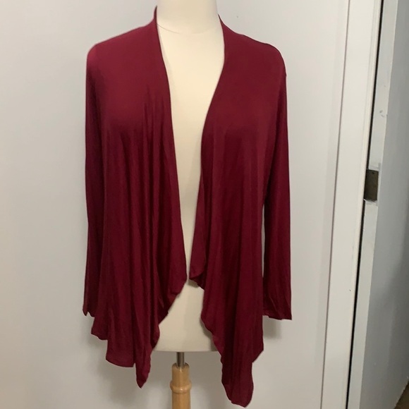 Bee Unique Burgundy cover / jacket Size L - Picture 1 of 4